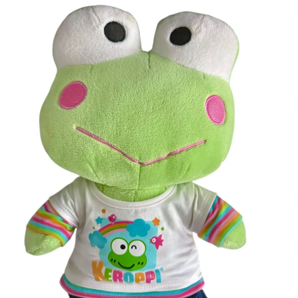 Build A Bear 2010 Sanrio Keroppi Plush & extra outfit